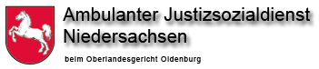 Logo: Ambulanter Justizsozialdienst Niedersachsen (zur Startseite)