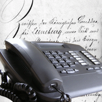 Foto eines Telefons (zum Artikel: Telefonverzeichnis)
